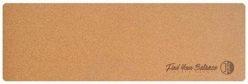 JUCKER HAWAII Sportmatte Balance Board Matte aus Kork und Naturkautschuk 183 x 61 x 0,2 cm, Rutschfest, Strapazierfähig