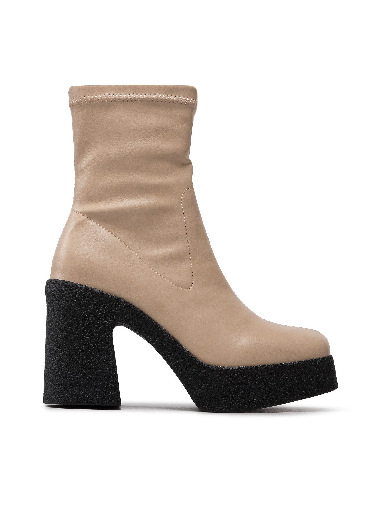 DeeZee Stiefeletten ZAL96063T-3 Beige Stiefelette