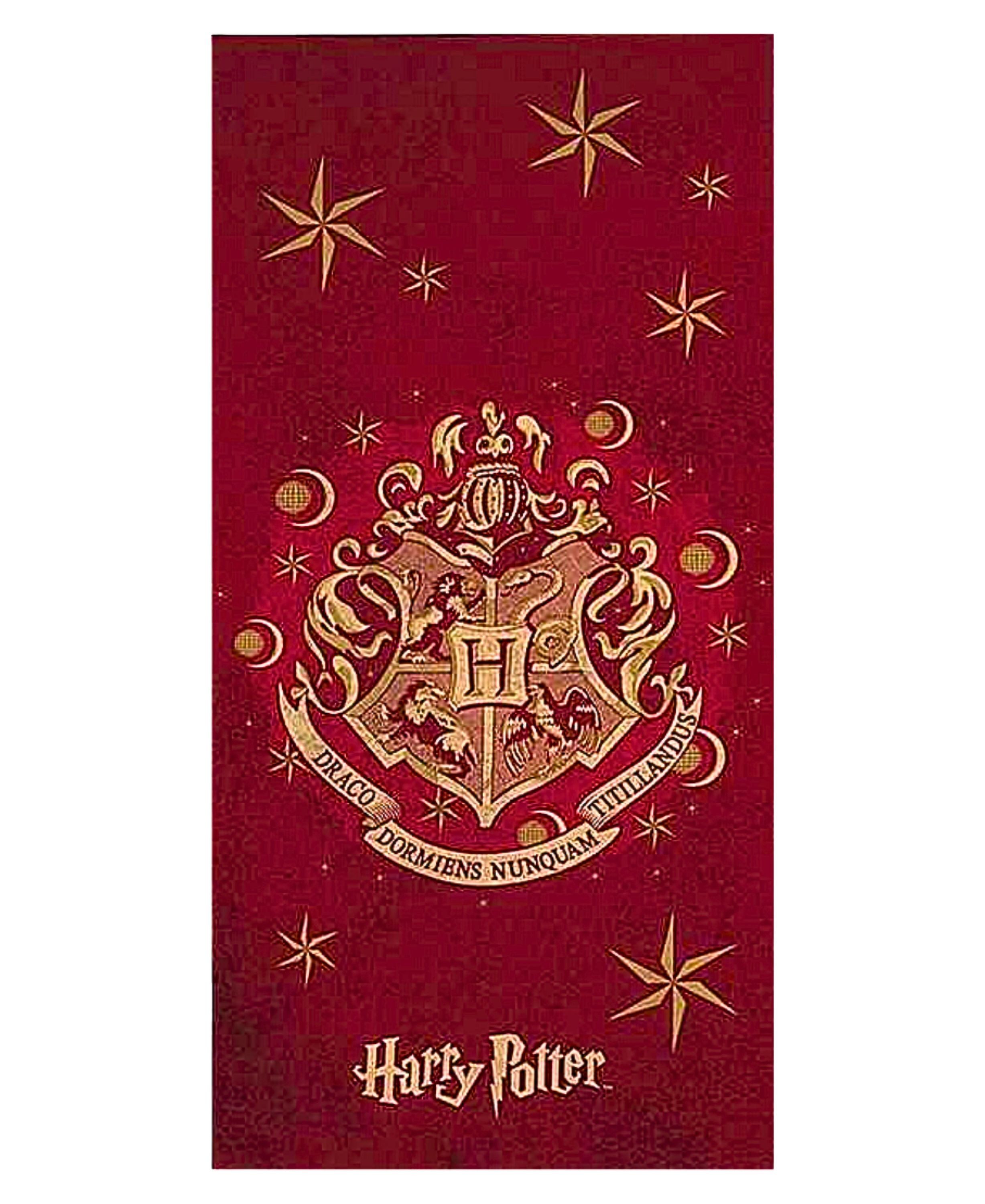 Harry Potter Badetuch, Baumwolle, Kinder Badehandtuch 70 x 140 cm