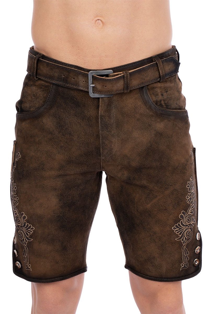 Maddox Trachtenlederhose Lederhose Herren kurz - günstig online kaufen