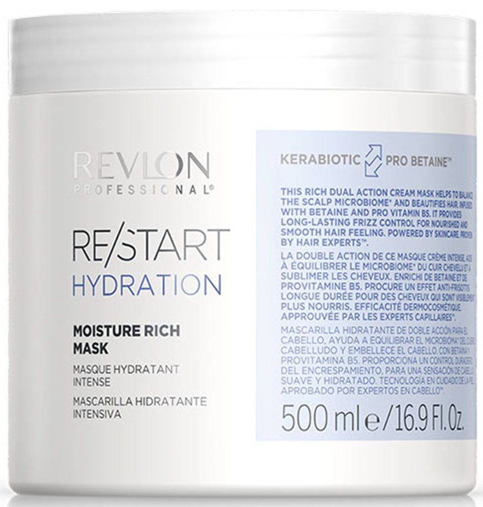 Haarmaske Re/Start HYDRATION Moisture Rich Mask 500 ml