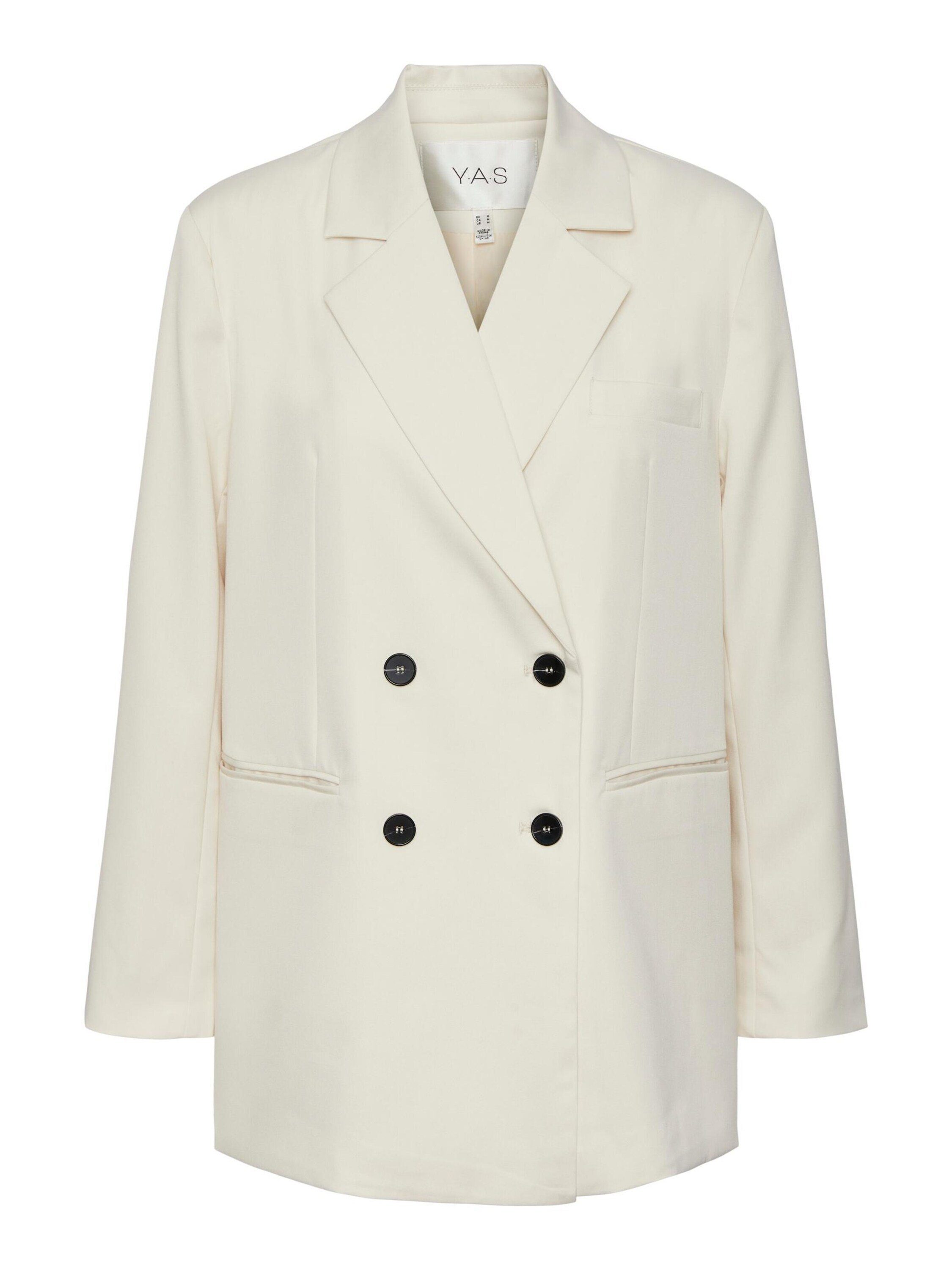 Y.A.S Kurzblazer Bikka (1-tlg) Plain/ohne Details