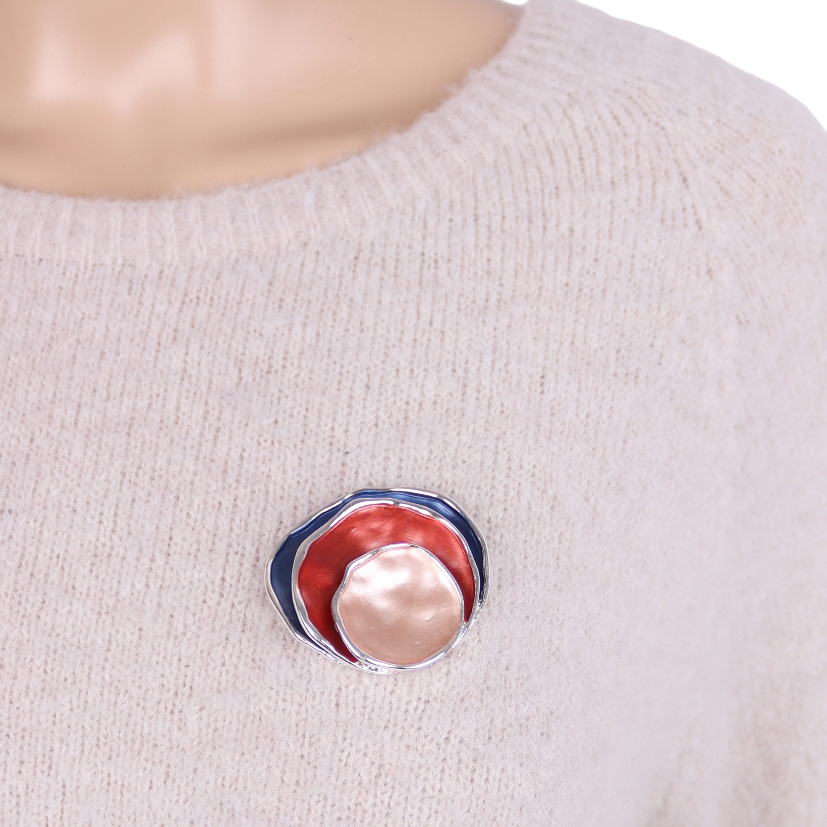 MIRROSI Brosche Magnetbrosche für Damen elegant, wunderschönes Design