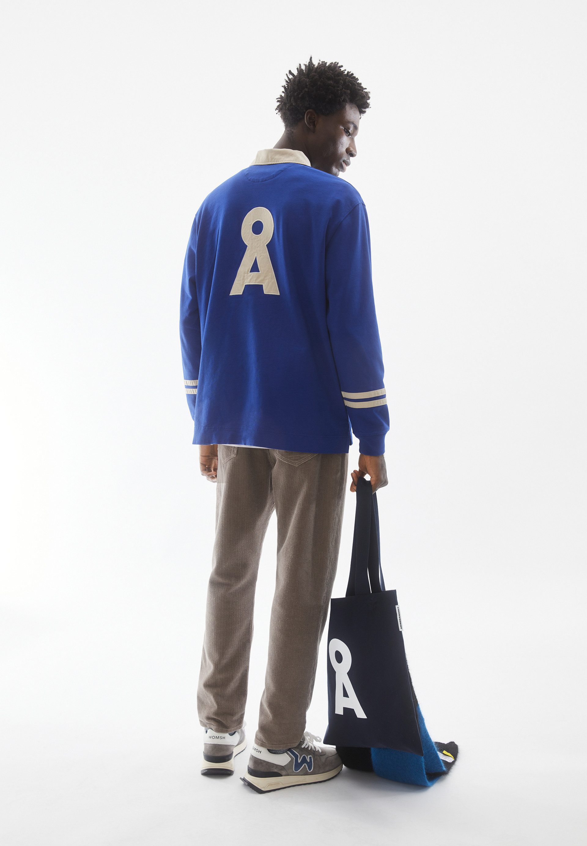 Armedangels Longsleeve AADRU LS RUGBY Longsleeve aus Bio-Baumwolle