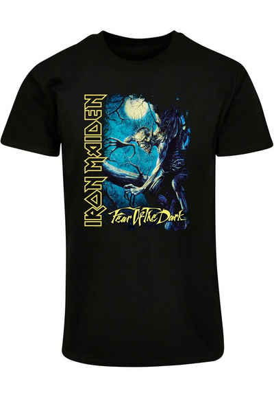 Merchcode T-Shirt Merchcode Herren Iron Maiden - Fear of the Dark Basic T-Shirt (1-tlg)