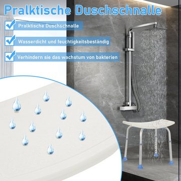 Bettizia Duschhocker Duschhocker Badhocker Badehocker belastbar bis 136kg Duschstuhl