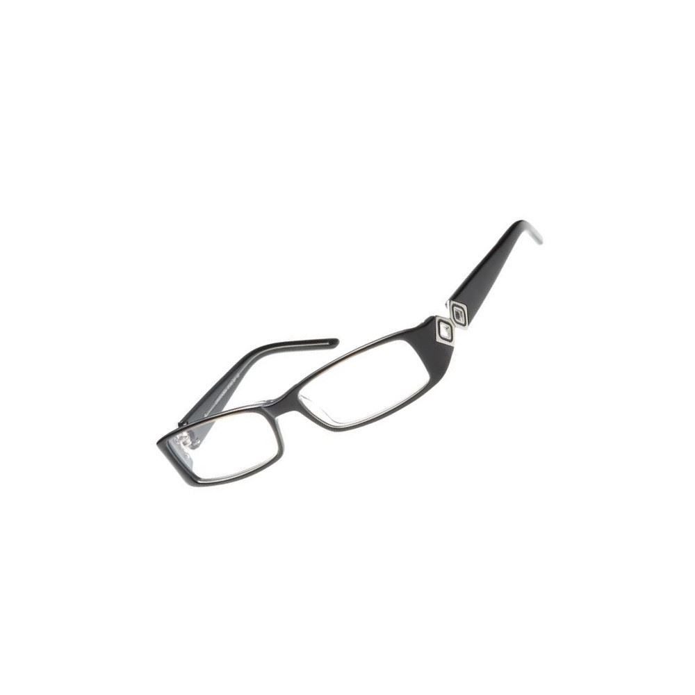 Fossil Brillengestell Korrektionsfassung Brille Kunststoff Schwarz 52/16/130 - OF2063001, Kunststoff