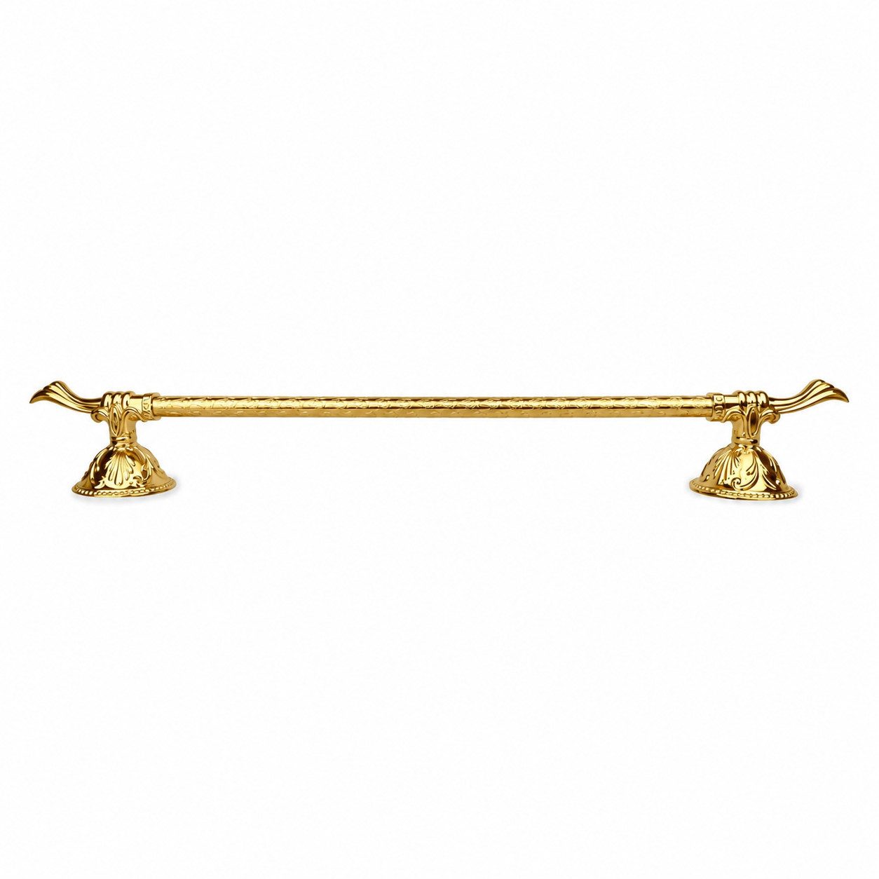 Belle Arti Handtuchhalter Handtuchstange Handtuchhalter Handtuchreling Messing gold rostfrei, Badetuchstange Handtuchaufhänger Bad Gäste WC gold poliert