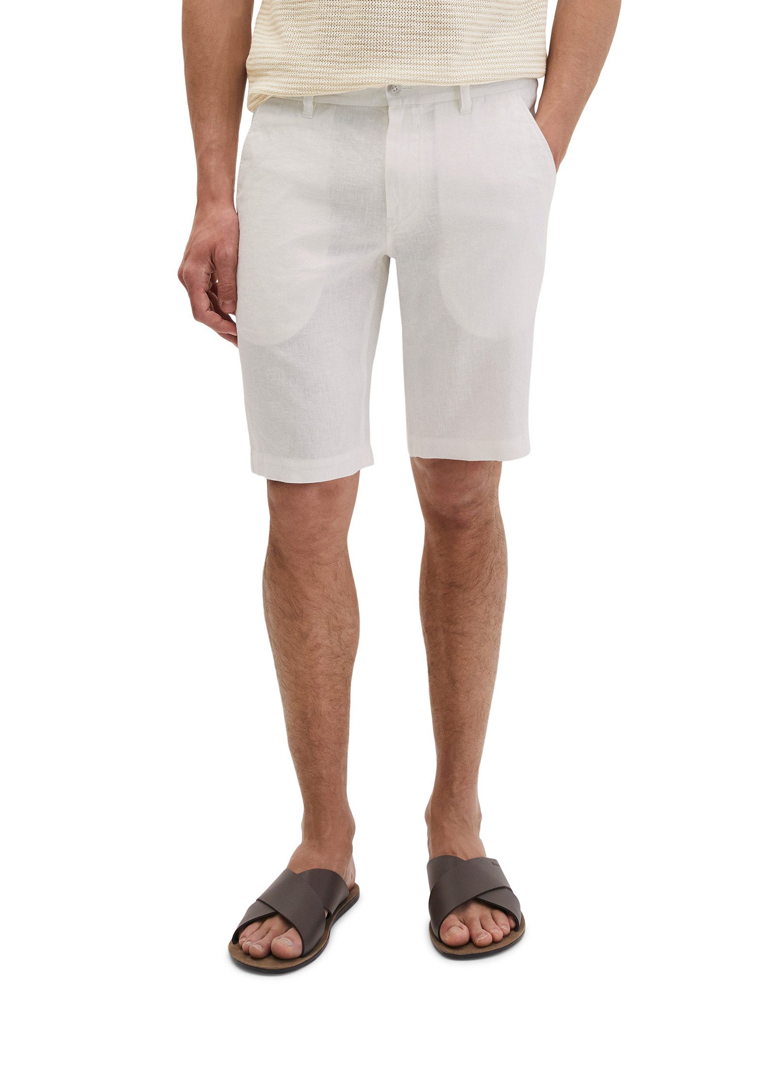 Marc O'Polo Shorts aus europäischem Leinen