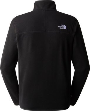 The North Face Fleecepullover 103 GLACIER FLEECE 1/4 ZIP mit dezenten Logostickereien