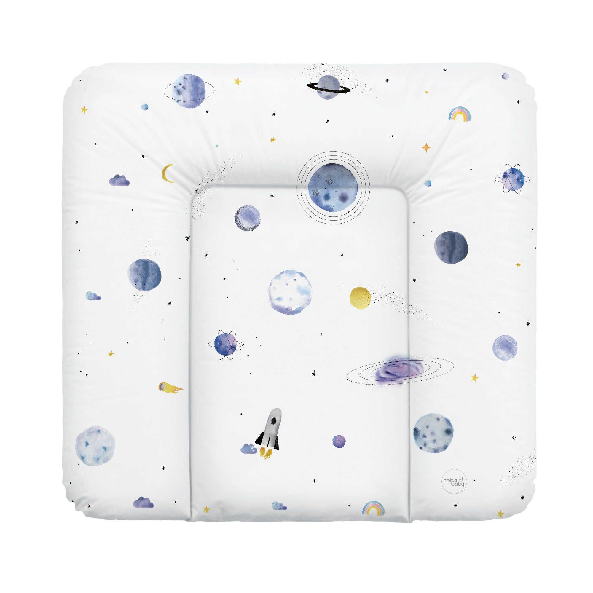 CEBA BABY Wickelauflage Weiche Baby Wickelunterlage 75 x 72 cm / 85 cm x 75 günstig online kaufen