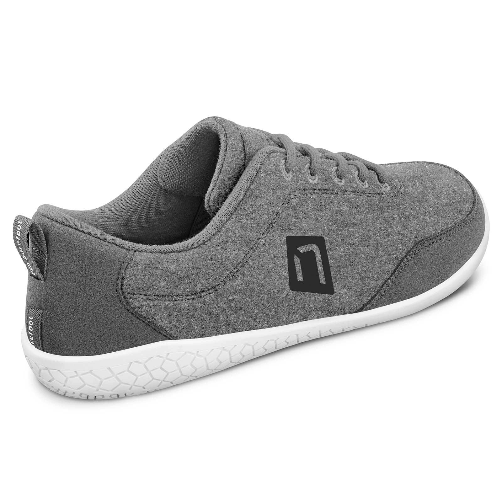 NANGA Merinorunner Barefoot (100% Schurwolle) schiefergrau Damen Sneaker