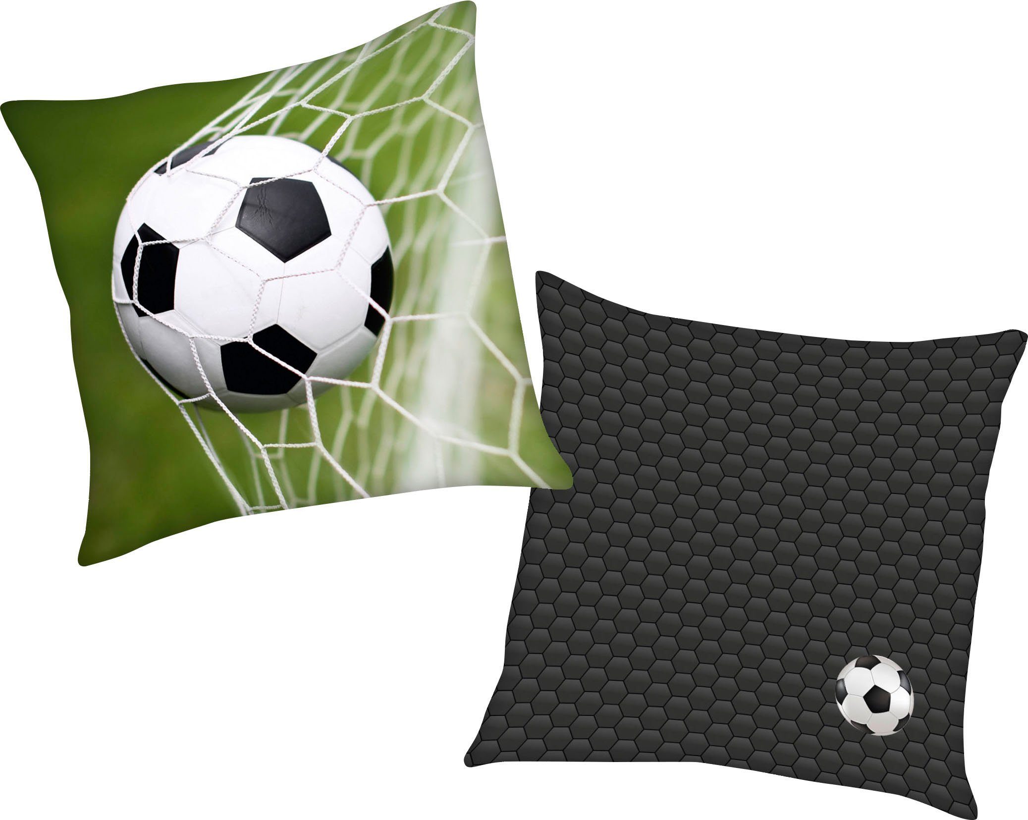 Herding Young Collection Dekokissen Fußball, mit tollem Fußball Motiv