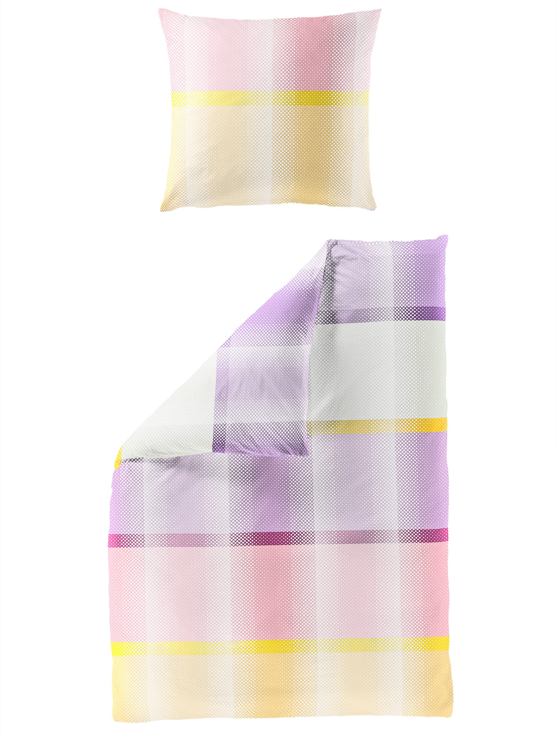 BIERBAUM Bettwäsche 2345BW4121, Mako-Satin, 2 teilig, günstig online kaufen
