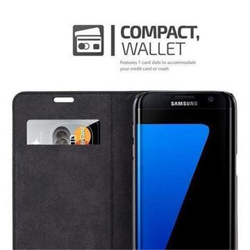 Cadorabo Handyhülle Samsung Galaxy S7 EDGE Samsung Galaxy S7 EDGE, Klappbare Handy Schutzhülle - Hülle - mit Standfunktion und Kartenfach