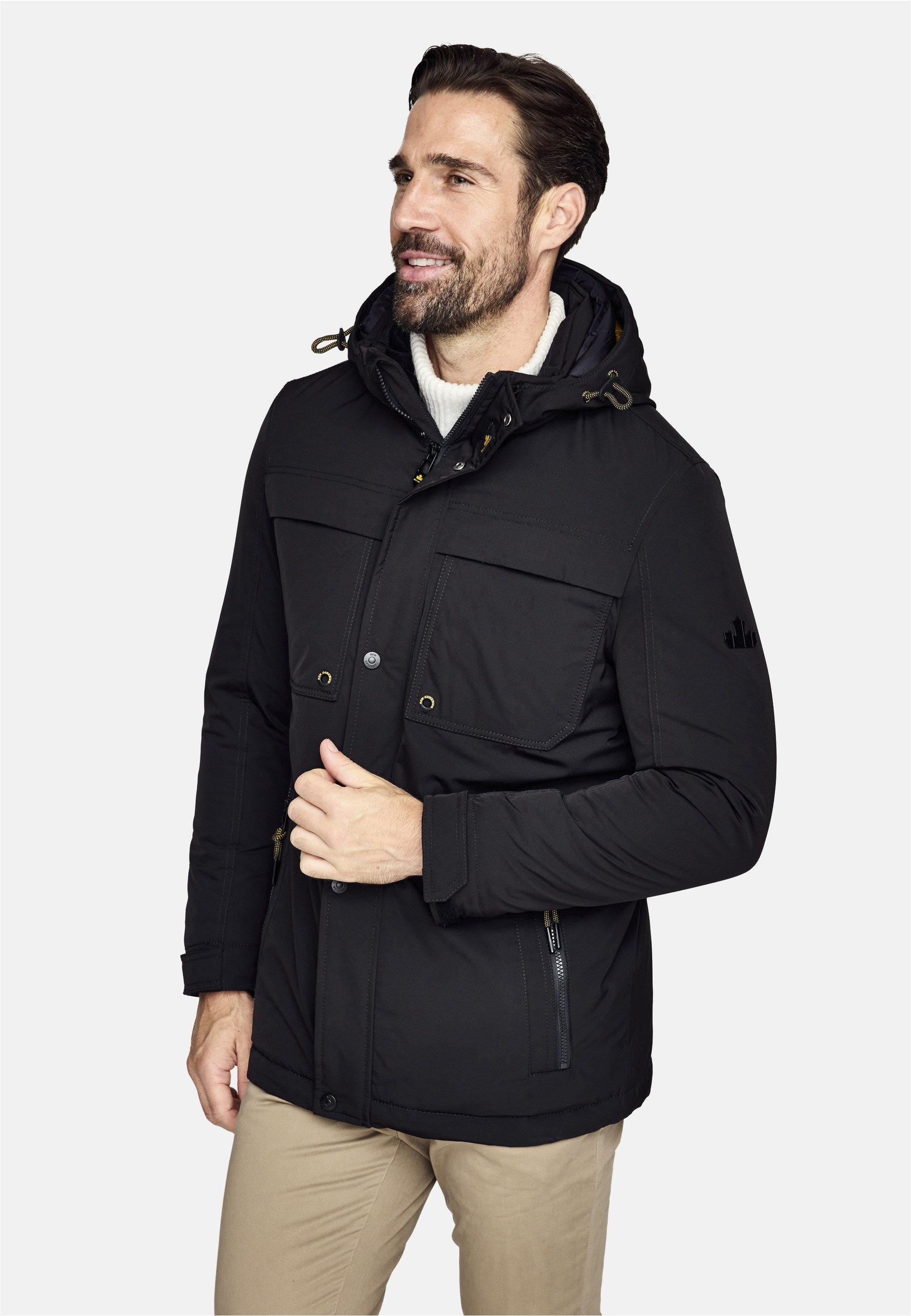 New Canadian Outdoorjacke CO-3 mit Fleece-Einsatz am Innenkragen günstig online kaufen