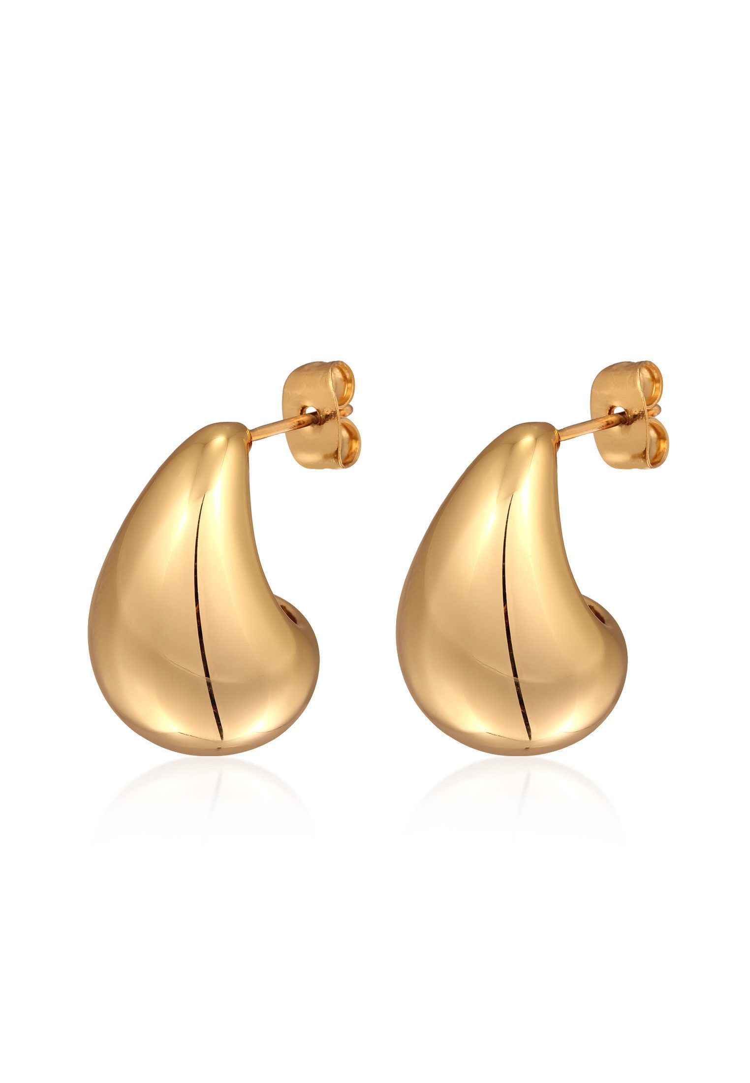 Elli Paar Ohrstecker Tropfen Ohrringe Silberfarben für Damen, Tropfen günstig online kaufen