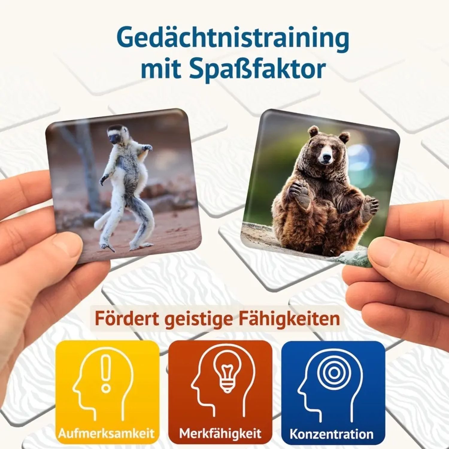 Spiel Tierisch Lustig - Memospiel