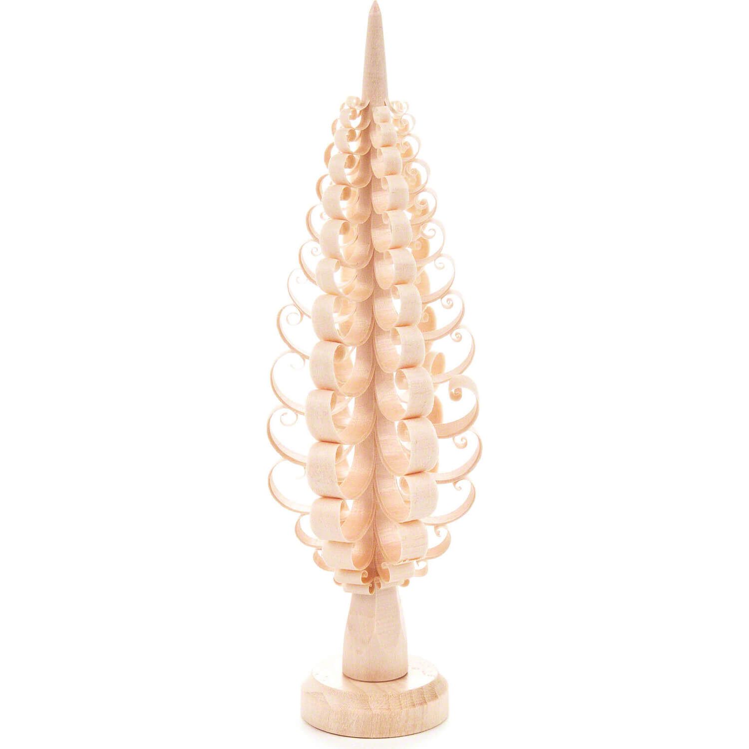 Dregeno Erzgebirge Dekofigur Spanbaum natur (14cm) günstig online kaufen