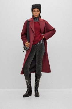 HUGO Wollmantel Damen Mantel MABELLINA mit Wolle