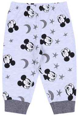 Sarcia.eu Pyjama Grauer Pyjama Mickey Maus DISNEY 6-9 Monate