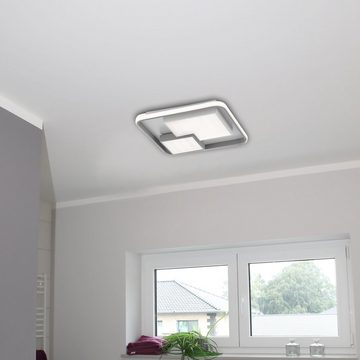 Home4Living LED Deckenleuchte Deckenlampe 3 Flg Wohnzimmerlampe modern dimmbar 40,5W, inkl. Leuchtmittel, Dekorativ