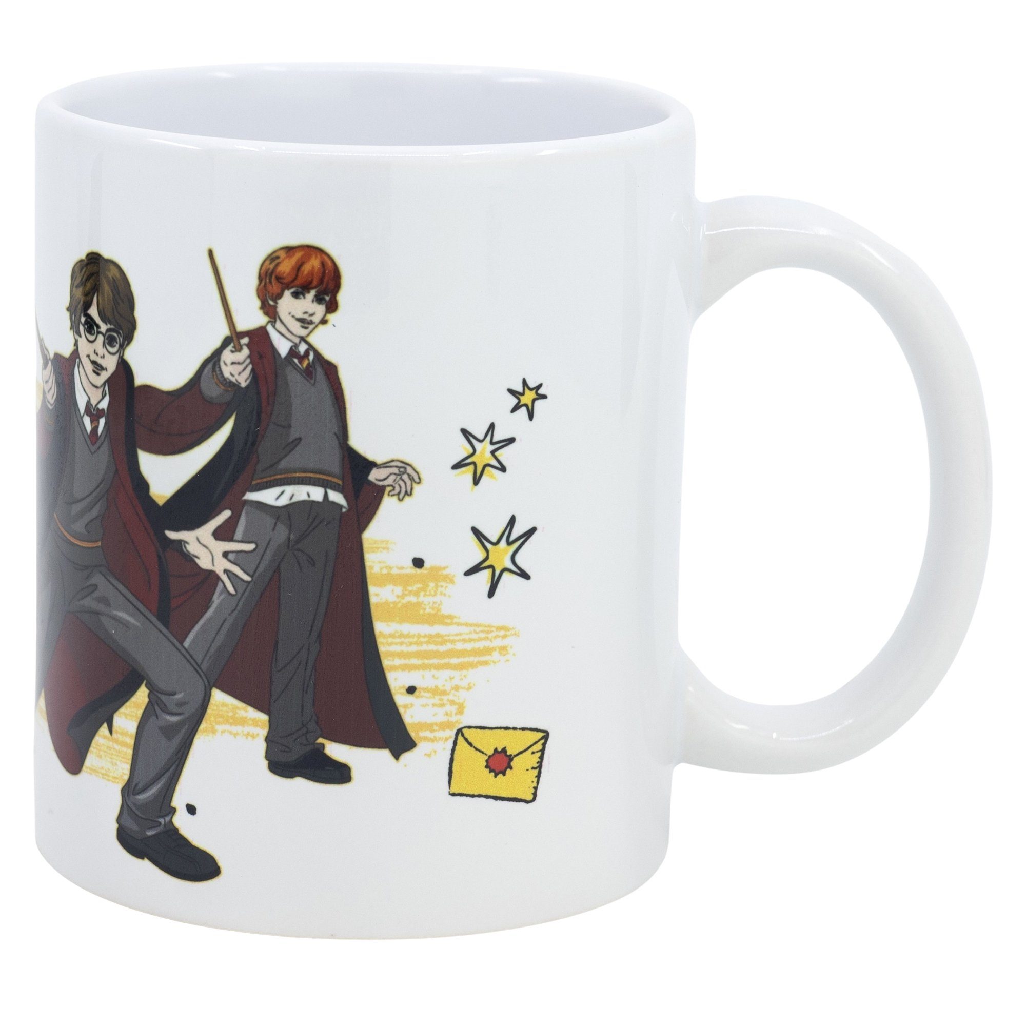 Harry Potter Tasse Harry Potter Hermine Ron Kaffeetasse Teetasse Geschenkidee, Keramik, 330 ml