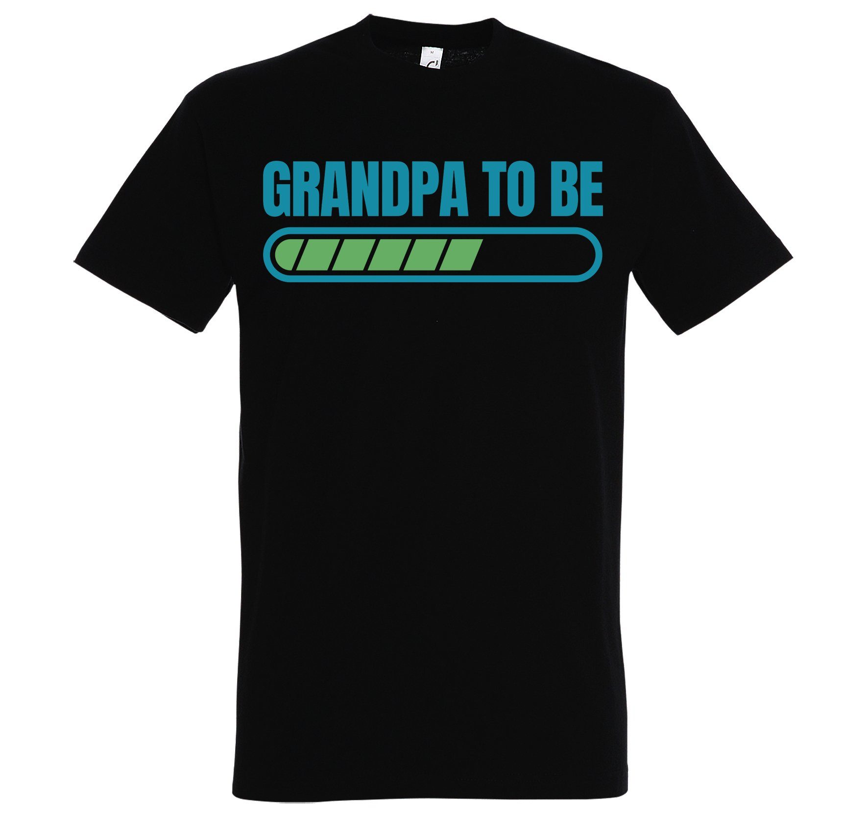 Herren Opa Loading Shirt Spruch Grandpa To Youth Lustigem Schwarz mit Be T-Shirt Designz