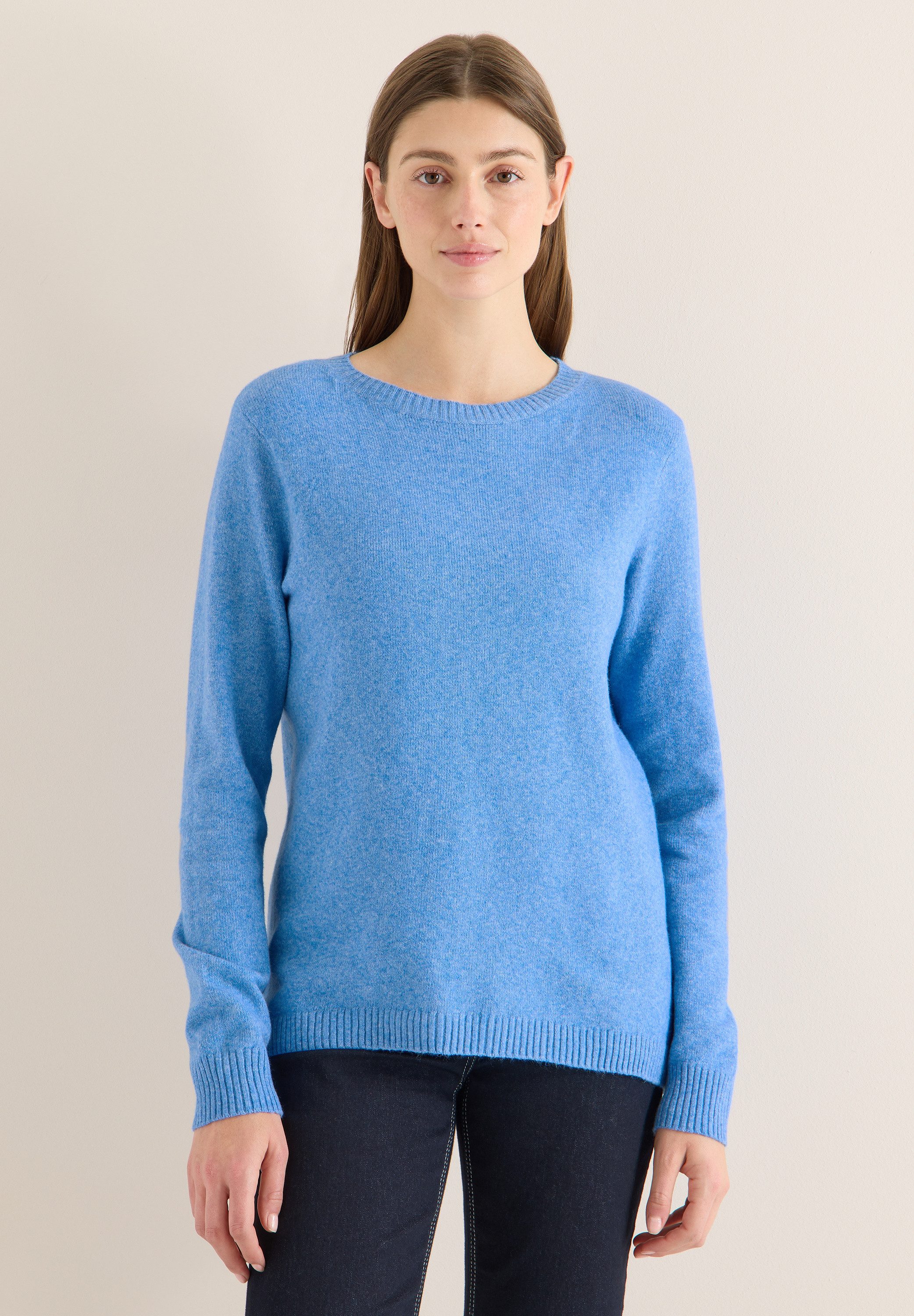 CECIL Strickpullover mit U-Boot-Ausschnitt günstig online kaufen