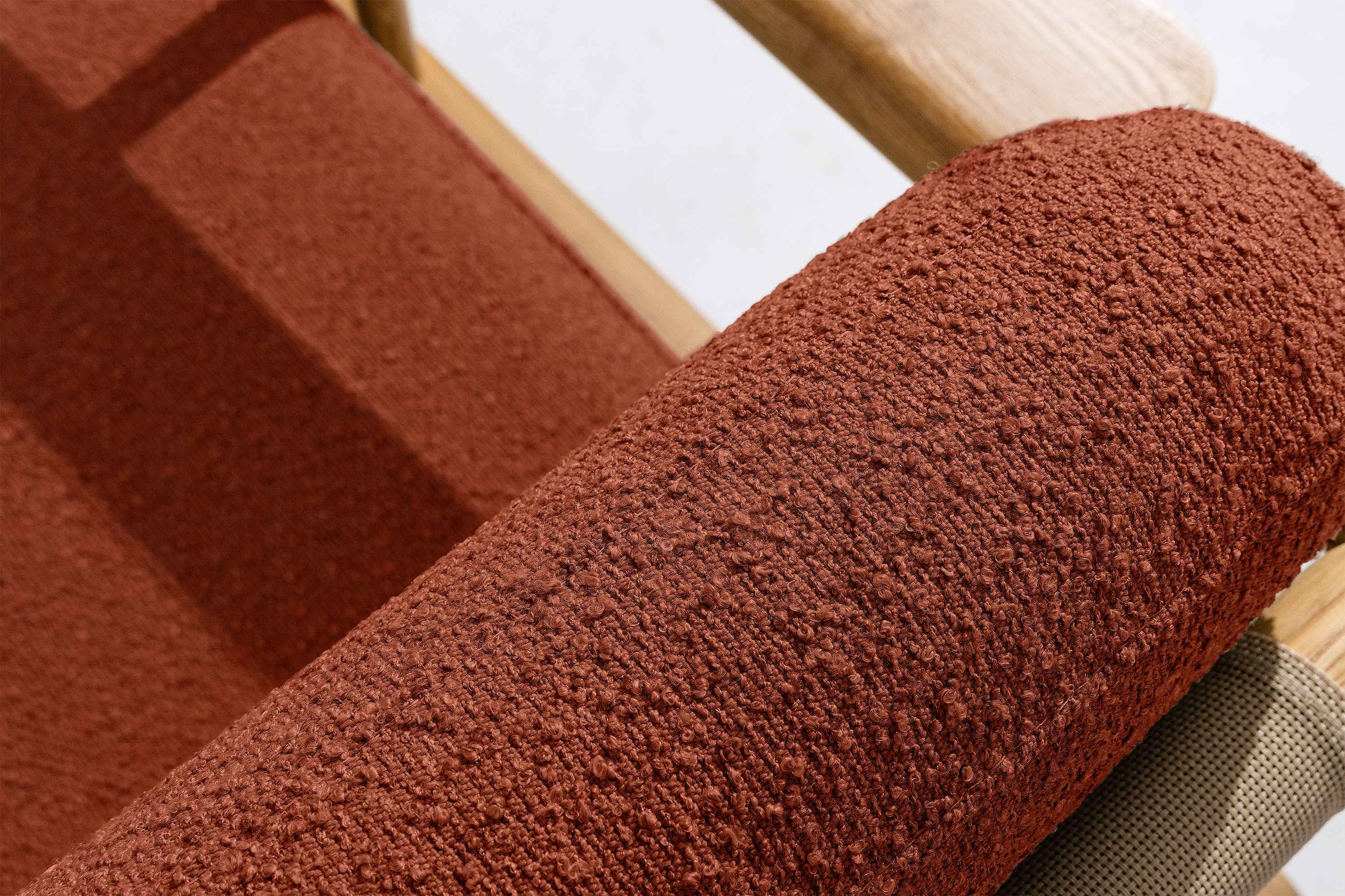 KONSIMO® Sofa ATREDA Gartensofa 3-Sitzer, hergestellt in der EU, mit Ablage