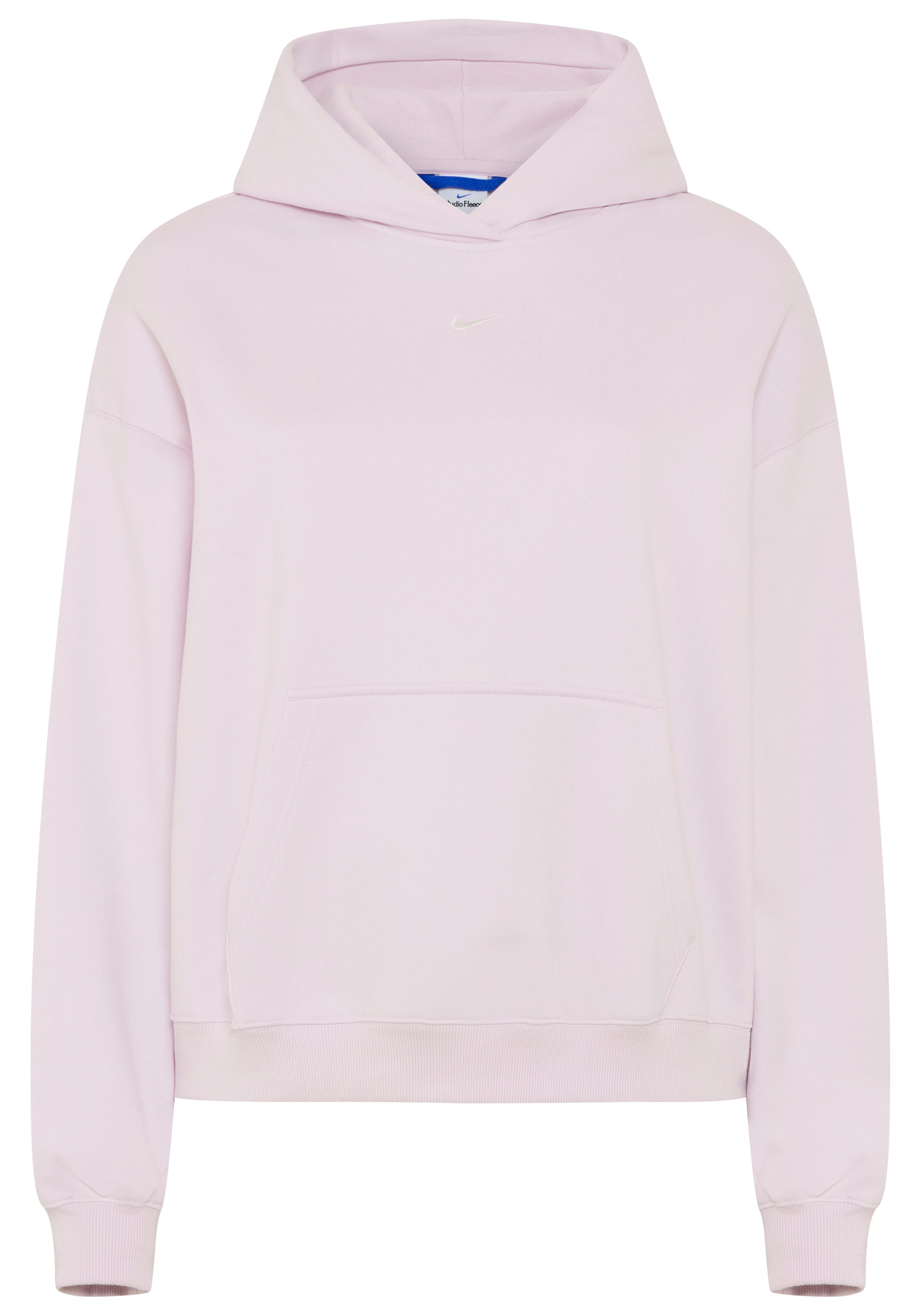 Nike Sportswear Kapuzensweatshirt W NK STDO FLC MW OS PO HDY mit Rundhalsausschnitt, Langarm