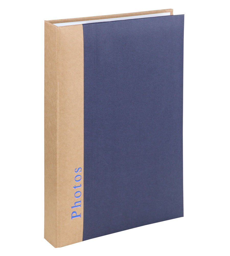 IDEAL TREND Fotoalbum Ideal Chapter Blau Foto Einsteckalbum in Album mit für F Fotos 10x15 cm 300