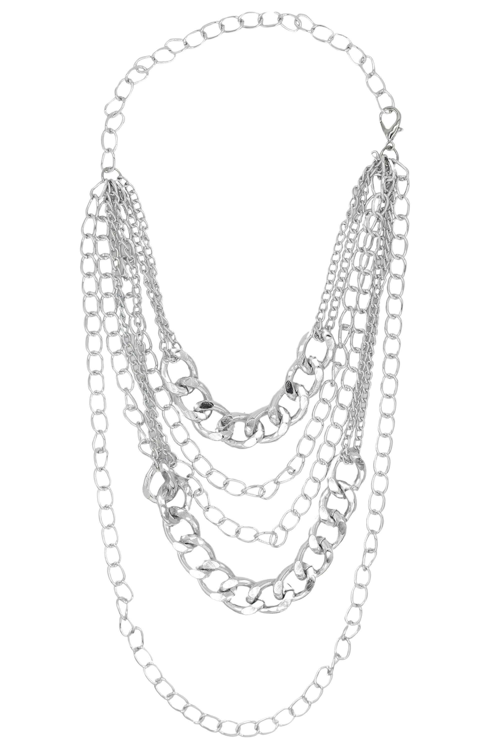 COLLEZIONE ALESSANDRO Kette mit Anhänger "Luxe", mehrreihige Gliederkette günstig online kaufen