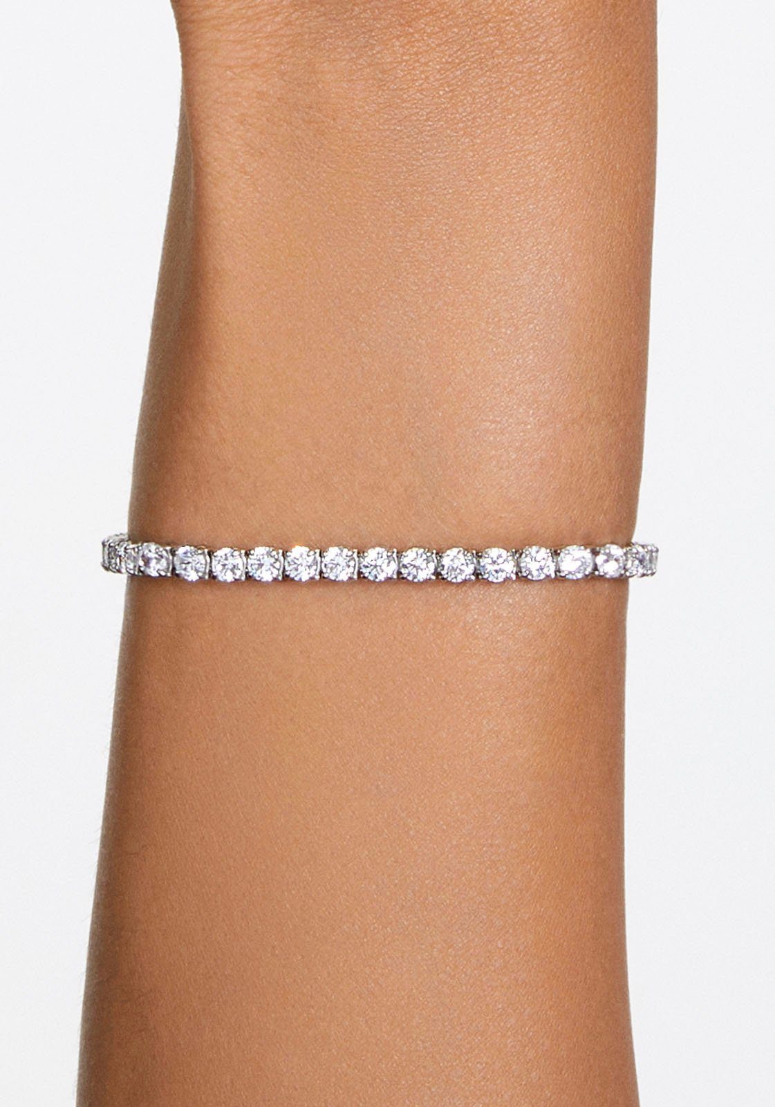 Swarovski Armkette Schmuck Geschenk Matrix Armband, mit Swarovski® Kristall – Bild 4 von 4