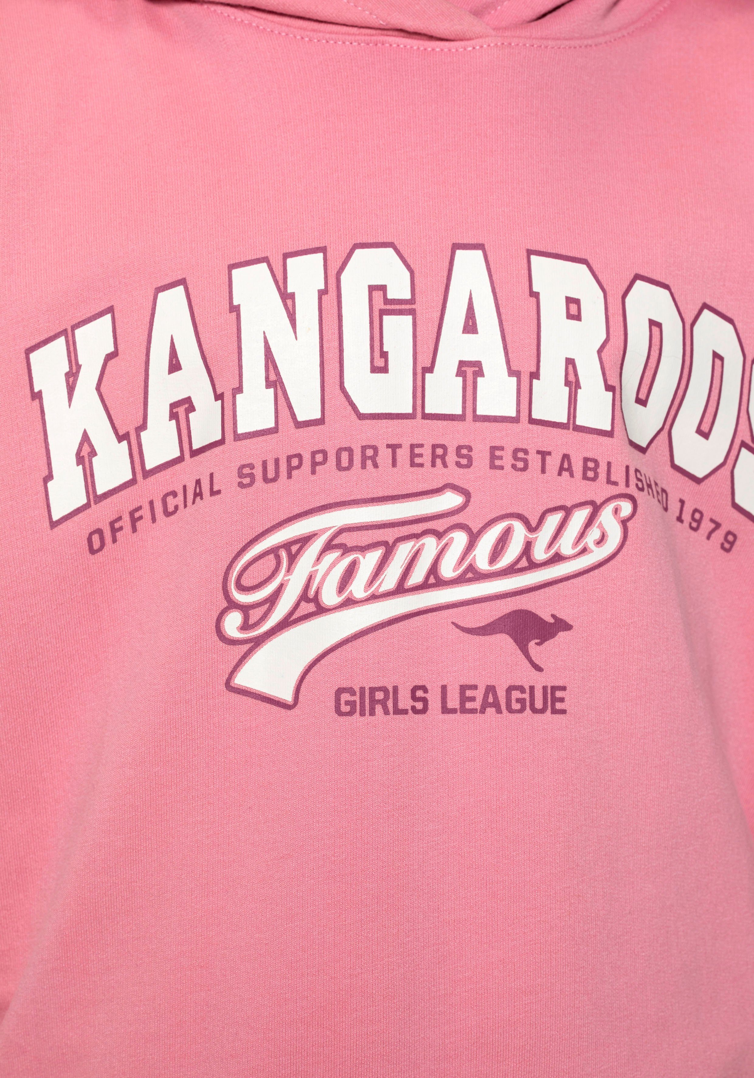 Shirt modischer Joggingsanzug (Set) KangaROOS Hose &