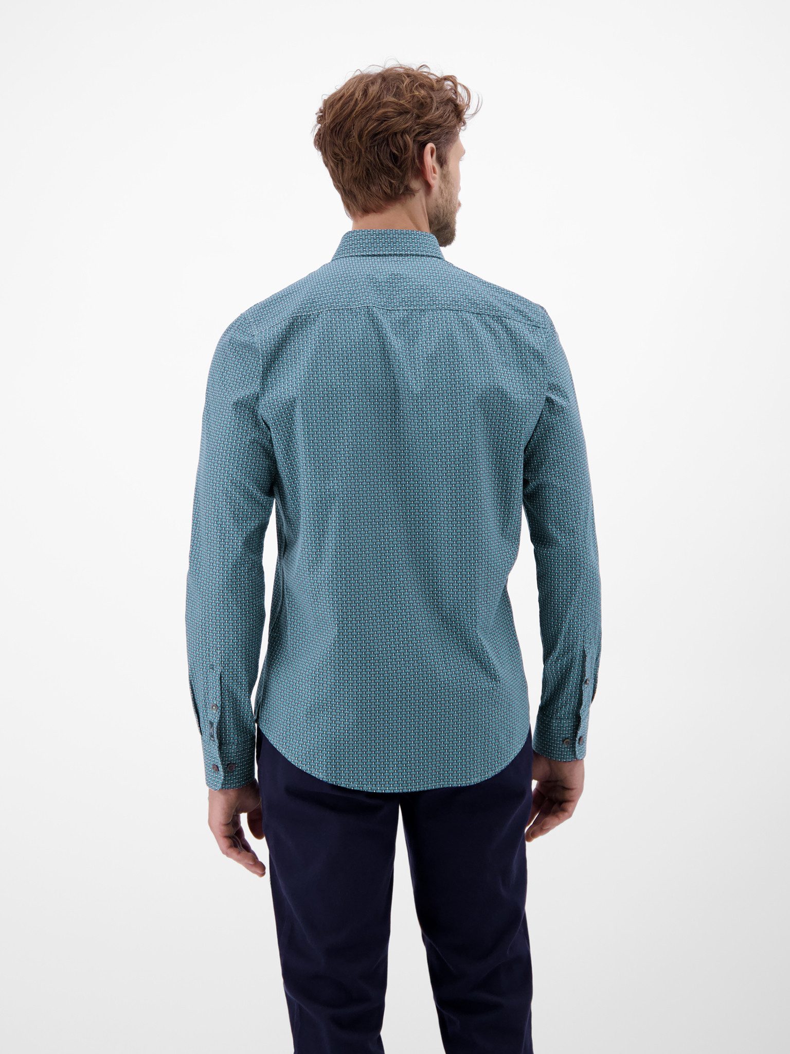 LERROS Langarmhemd mit Logo Stickerei günstig online kaufen