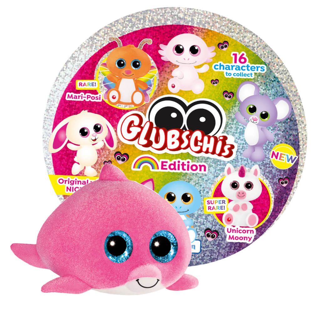Blue Ocean Spielfigur Glubschis Sammelfiguren Rainbow Serie 6 - Glubschi Glitzer Figur, - Figur Finlay