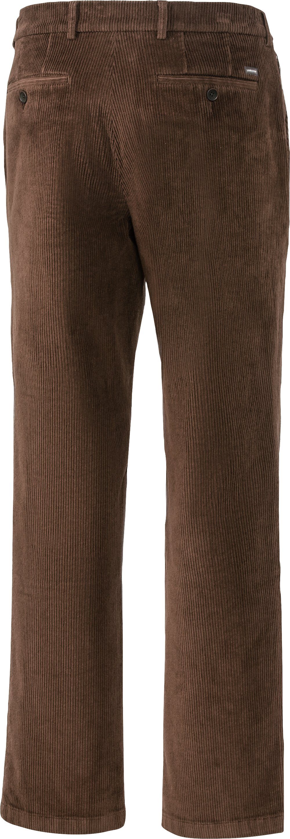 Bund Cordhose Zerberus mit elastischem braun