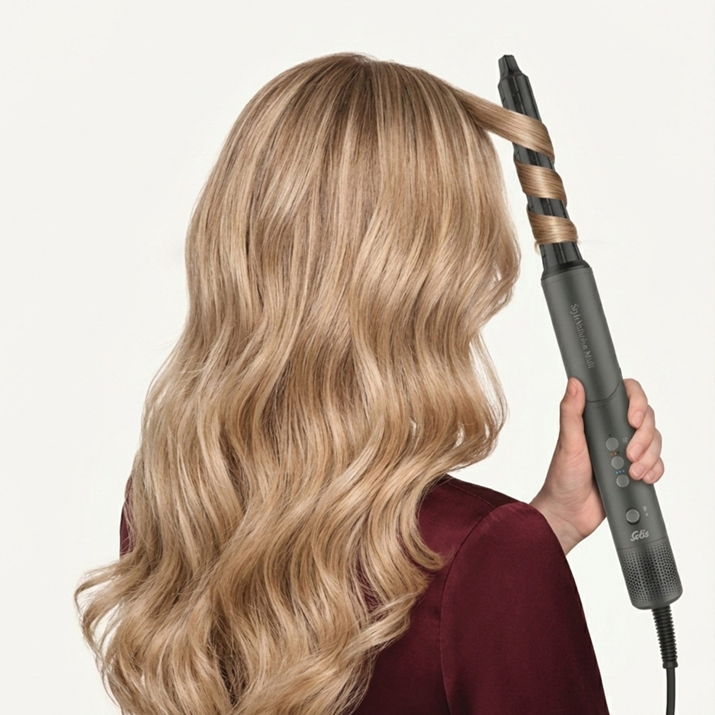 SOLIS OF SWITZERLAND Multihaarstyler StyleVolution Multi, Typ 3210, Cool-Shot, faltbares Design, Reiseetui, 110 -240 Volt