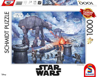 Schmidt Spiele Puzzle The Battle of Hoth, 1000 Puzzleteile, Made in Europe