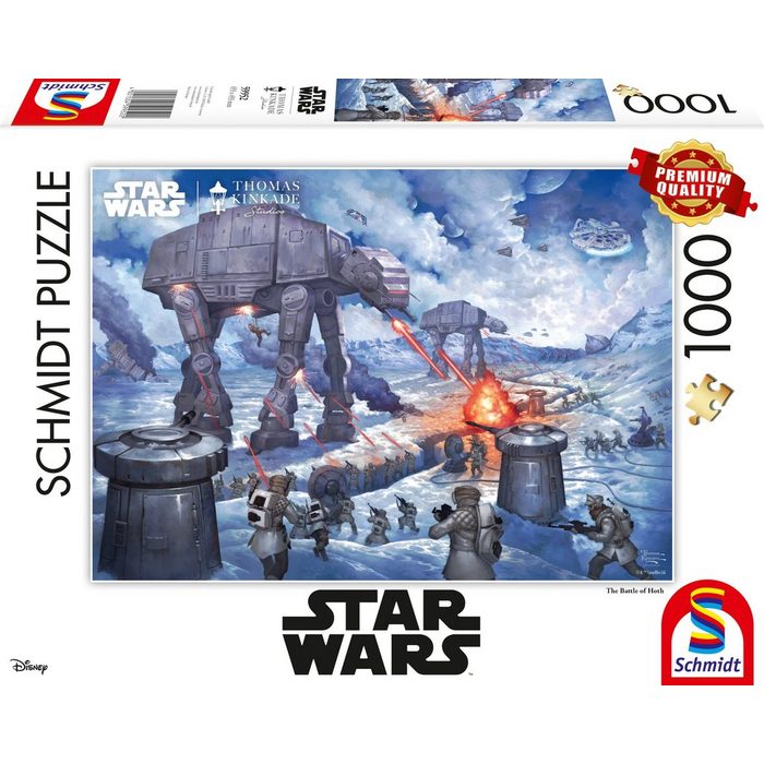 Schmidt Spiele Puzzle »The Battle of Hoth« 1000 Puzzleteile Made in Europe