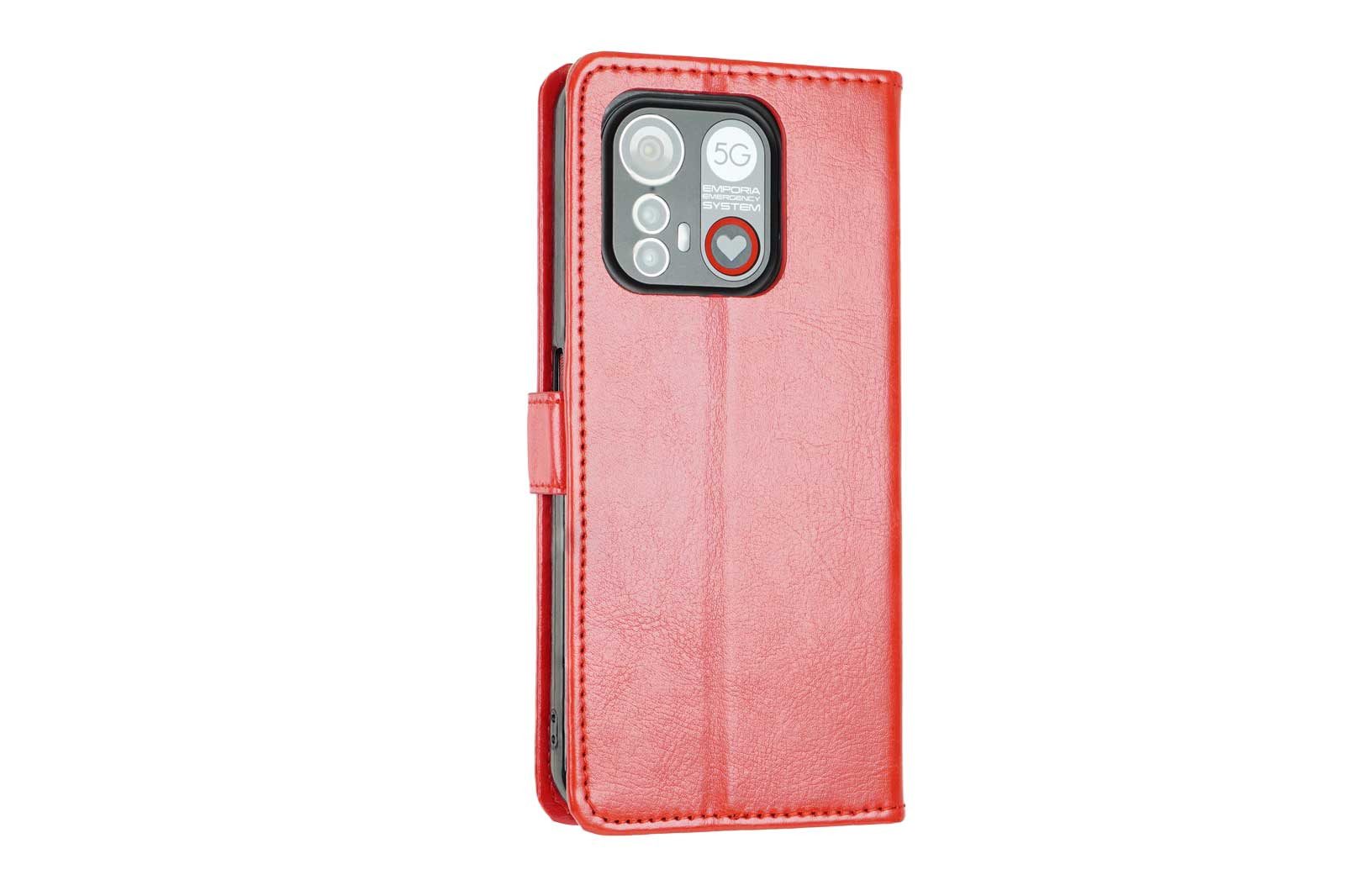 caseroxx Handytasche caseroxx Klapp-Handytasche für Emporia Smart 6 (Einzelartikel, 1-tlg., Bookstyle-Case), Kreditkartenfächer (siehe Bilder)