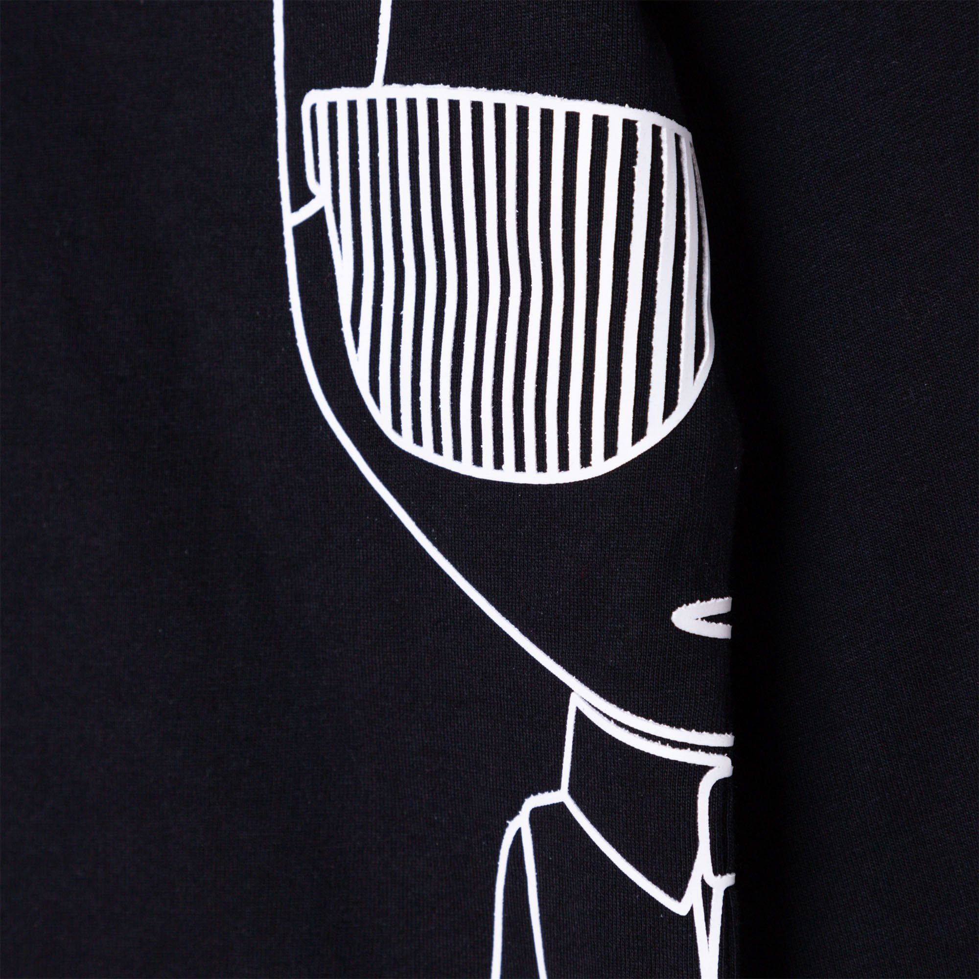 KARL LAGERFELD Langarmshirt Karl Lagerfeld Kids Langarmshirt schwarz ikonisch