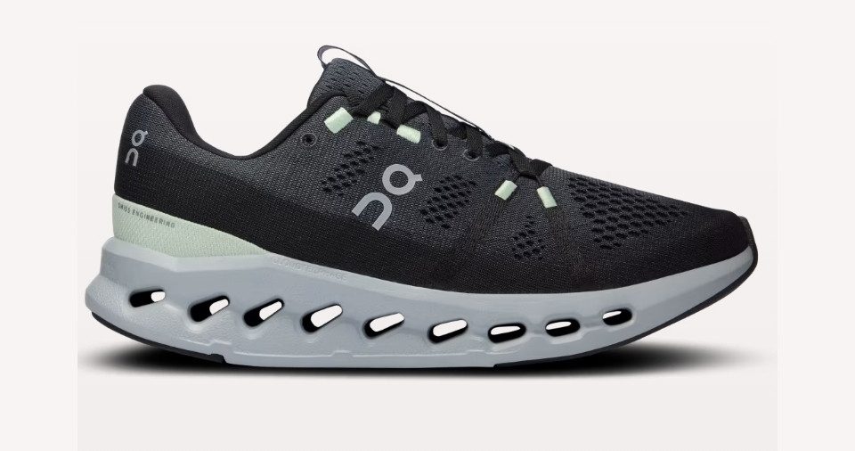 ON RUNNING Cloudsurfer Iron / Glacier Laufschuh