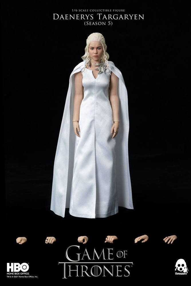 ThreeZero Actionfigur Game of Thrones 1/6 Daenerys Targaryen (Season 5) Limited Edition 28 c