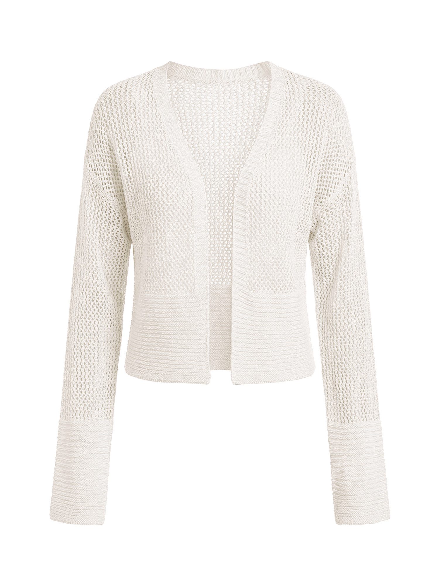 Imily Bela Cardigan Damen Kurzer Strickcardigan (Packung, 1-tlg., 1per-Pack) in Unifarbe – Bild 5 von 5