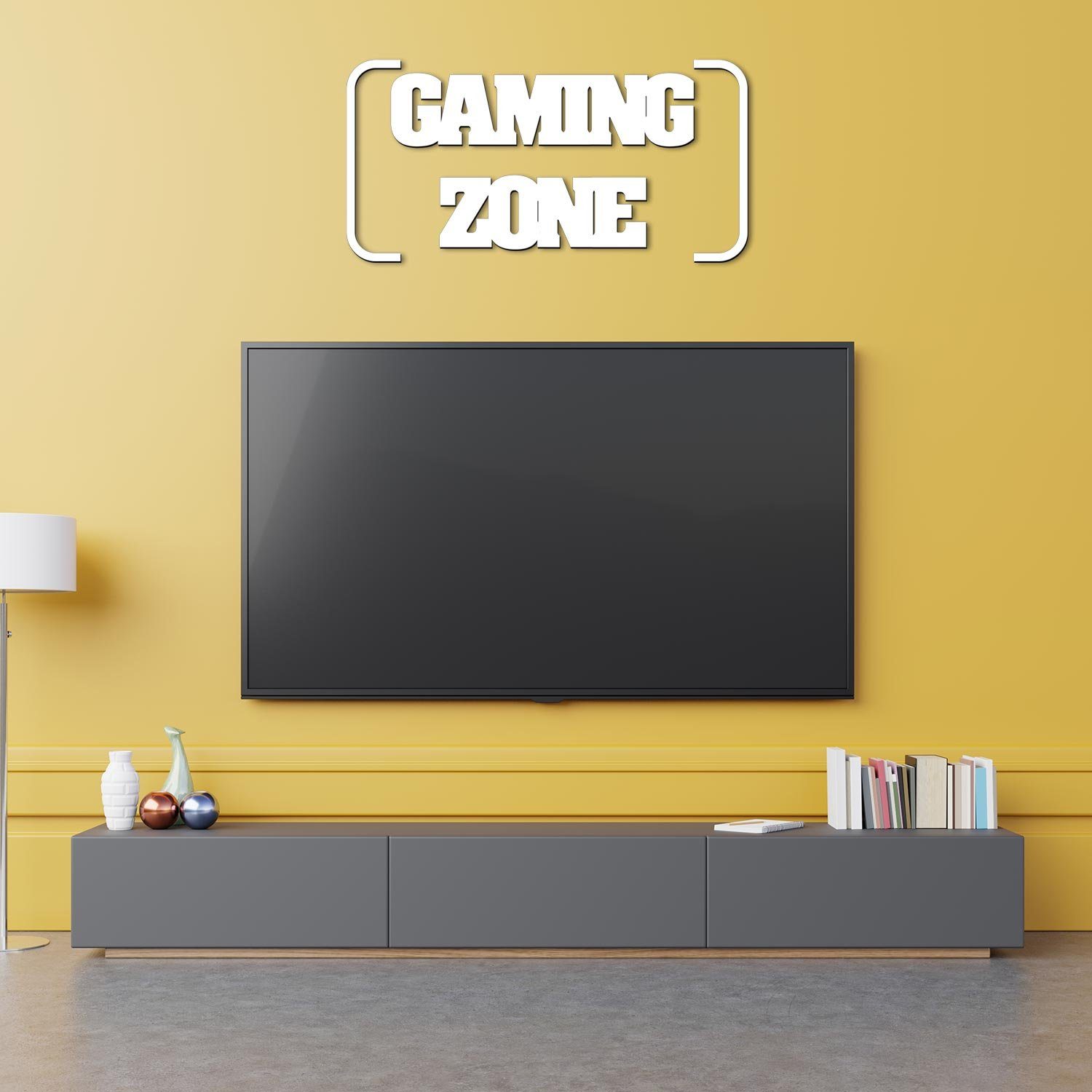 Namofactur 3D-Wandtattoo Gaming Zone Wand Deko für Gamer (4-teilig), modern günstig online kaufen