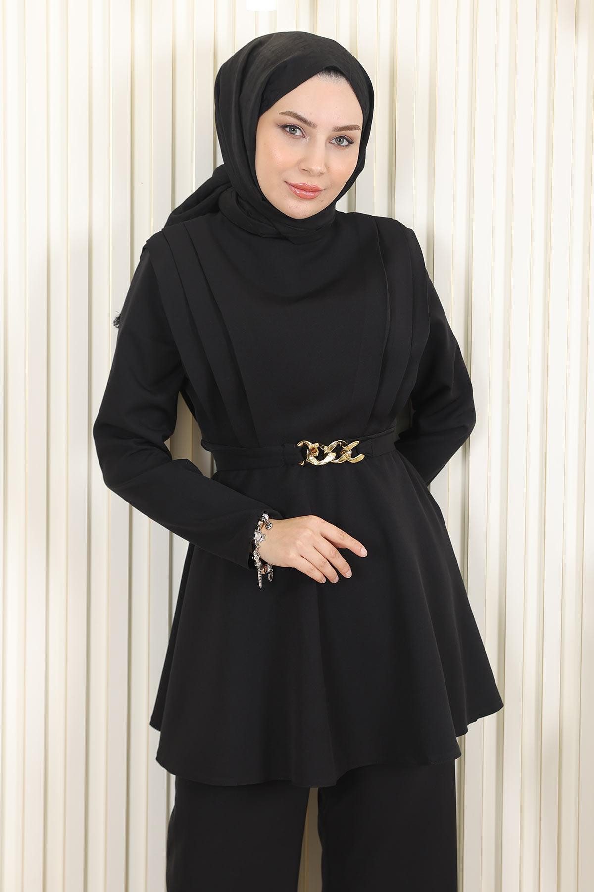 MODAMİHRAM Tunikakleid Ketten Gürtel Set günstig online kaufen