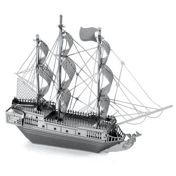 Metal Earth® Modellbausatz The Black Pearl / Die Schwarze Perle Schiff - detailreicher Metall-Bausatz