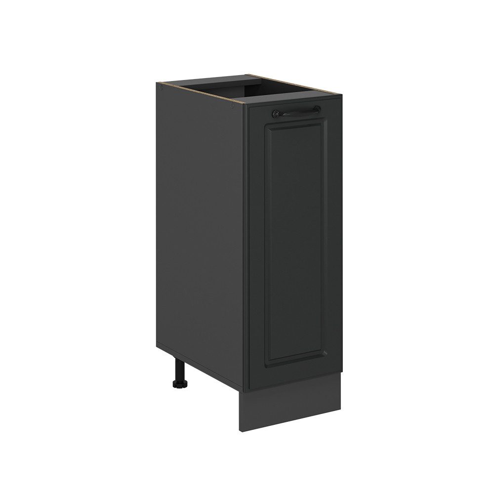 Vicco Apothekerschrank R-Line, Anthrazit Landhaus/Anthrazit, 30 cm ohne Arbeitsplatte